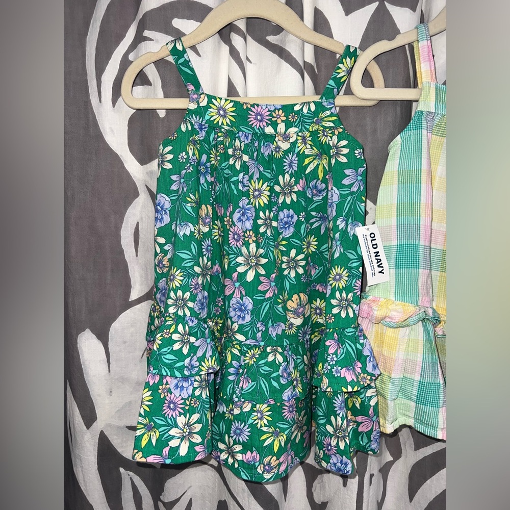 Set of Two Ruffle Spring Dresses - Picture 2 of 6